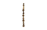Phillips Collection Dice Wall Art Chamcha Wood Natural Accent