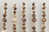 Phillips Collection Dice Wall Art Chamcha Wood Natural Accent