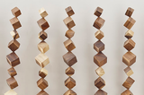 Phillips Collection Dice Wall Art Chamcha Wood Natural Accent