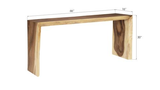 Phillips Collection Waterfall  Table Natural Console