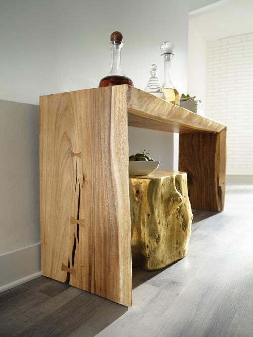 Phillips Collection Waterfall  Table Natural Console