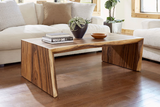 Phillips Collection Waterfall Brown Coffee Table