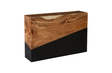 Phillips Collection Geometry  Table Brown Console