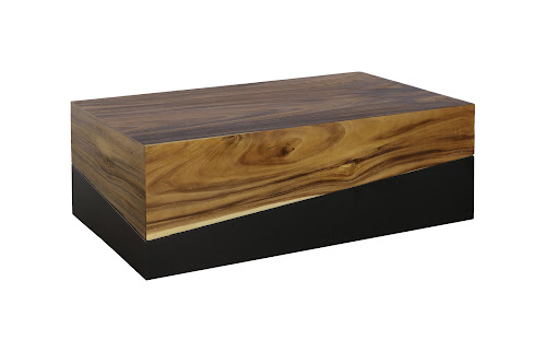 Phillips Collection Geometry Natural Coffee Table
