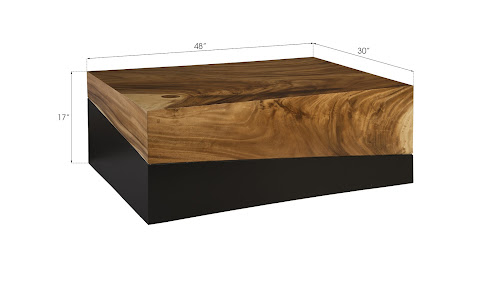 Phillips Collection Geometry Natural Coffee Table