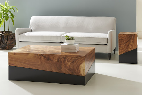 Phillips Collection Geometry Natural Coffee Table