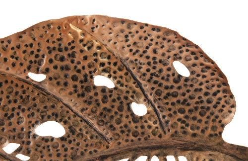 Phillips Collection Birch Leaf Wall Art Copper MD Accent