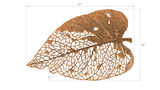 Phillips Collection Birch Leaf Wall Art Copper XL Accent