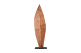 Phillips Collection Carved Leaf on Stand, Copper Leaf MD Accent