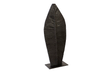 Phillips Collection Carved Leaf on Stand Burnt SM Accent