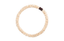 Phillips Collection Stacked Wall Ring Bleached LG Accent