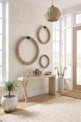Phillips Collection Stacked Wall Ring Bleached SM Accent