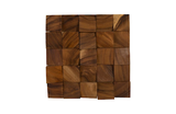 Phillips Collection Blocks Wall Tile Chamcha Wood Natural Wall Art