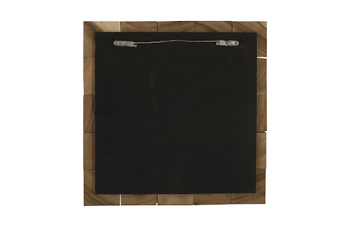 Phillips Collection Blocks Wall Tile Chamcha Wood Natural Wall Art