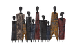 Phillips Collection Honey Drum People Wall Art Accent
