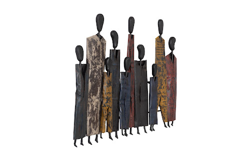 Phillips Collection Honey Drum People Wall Art Accent