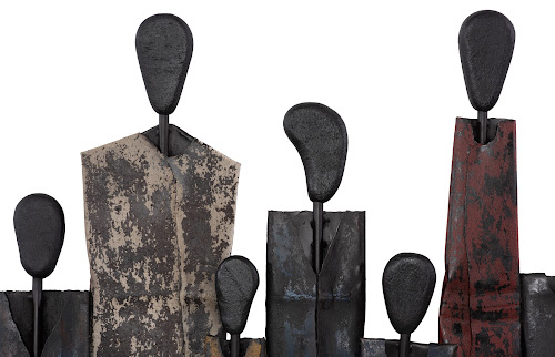 Phillips Collection Honey Drum People Wall Art Accent