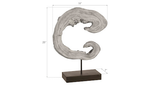 Phillips Collection Creature Sculpture on Stand Gray Stone Tabletop