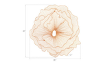 Phillips Collection Poppy Flower Wall Art Copper LG Accent