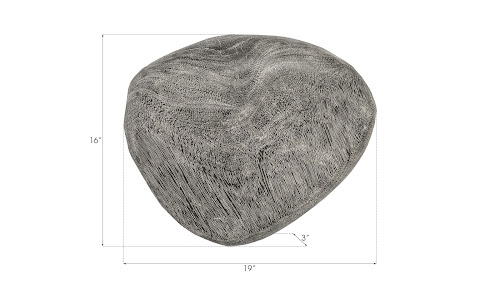 Phillips Collection River Stone Wall Tile Gray Stone XL Accent