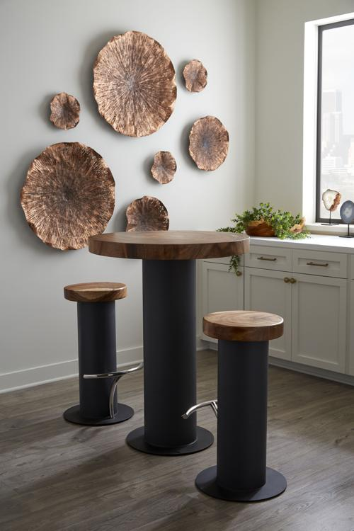 Phillips Collection Lotus Copper/Black LG Wall Art