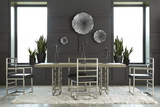 Phillips Collection Lotus Silver/Black SM Wall Art