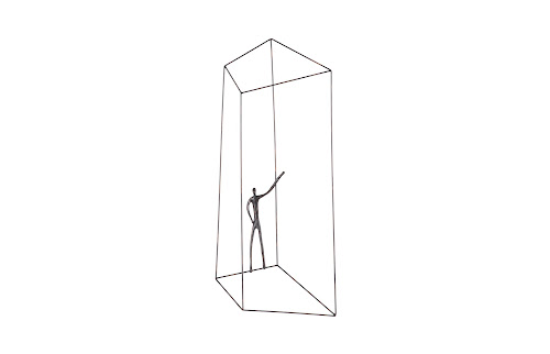 Phillips Collection Perspective Wall Art Rectangular Standing Left Accent