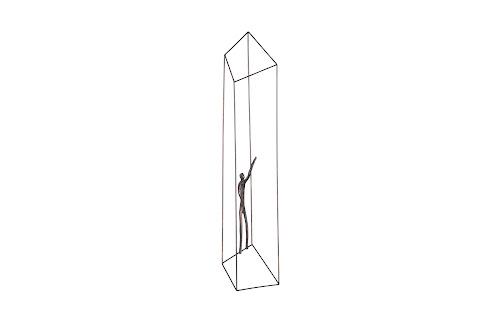 Phillips Collection Perspective Wall Art Rectangular Standing Left Accent