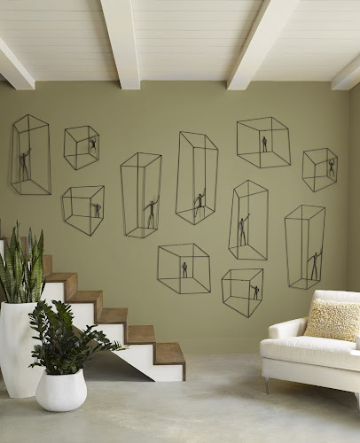 Phillips Collection Perspective Wall Art Rectangular Standing Left Accent