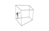 Phillips Collection Perspective Wall Art Square Standing Arm Up Accent