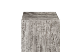 Phillips Collection Prism Pedestal Medium Gray Stone Accent