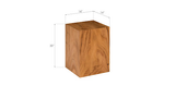 Phillips Collection Prism Pedestal Small Natural Accent