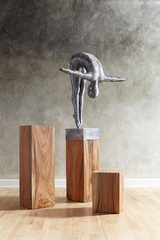 Phillips Collection Prism Pedestal Small Natural Accent