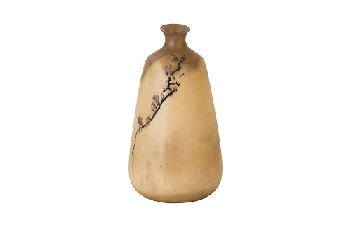 Phillips Collection Lightning Mango Wood Tall Vase