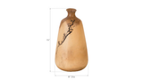 Phillips Collection Lightning Mango Wood Tall Vase
