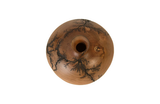 Phillips Collection Lightning Mango Wood Short Vase
