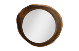 Phillips Collection Freeform Brown Mirror