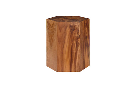 Phillips Collection Honeycomb Chamcha Wood LG Side Table