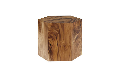 Phillips Collection Honeycomb Chamcha Wood SM Side Table