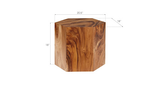 Phillips Collection Honeycomb Chamcha Wood SM Side Table