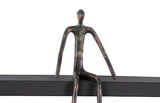Phillips Collection Moveable Man on Shelf Sitting A Accent