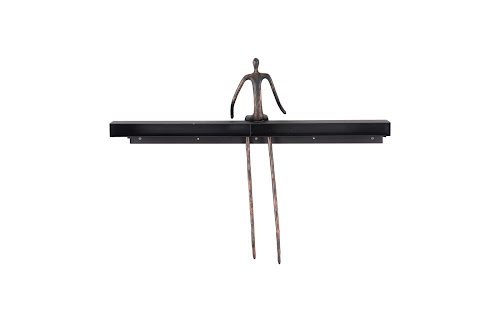 Phillips Collection Moveable Man on Shelf Sitting A Accent