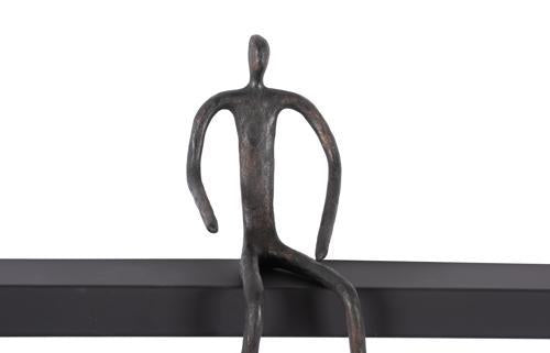 Phillips Collection Moveable Man on Shelf Sitting B Accent