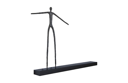 Phillips Collection Moveable Man on Shelf Standing Accent