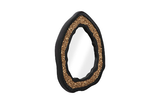 Phillips Collection Geode , Black And Gold Matte Mirror