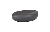 Phillips Collection River Stone Charcoal Stone Small Coffee Table