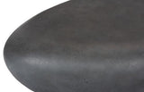 Phillips Collection River Stone Charcoal Stone Small Coffee Table