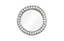 Phillips Collection Pearl , Silver Leaf Round Mirror