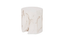Phillips Collection Slice Round White Stone Stool
