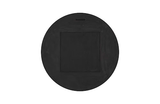 Phillips Collection Circular Cracked Black & Gold Mirror